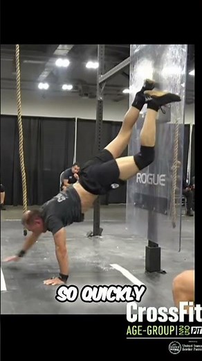 CrossFit Wall walk Big Steps = Ultimate Confidence?