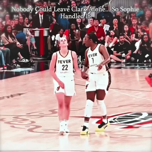 Nobody Could Leave Clark Alone... So Sophie Handled It.#sophiecunningham #basketball #TikTokCampaign #hoops #usa