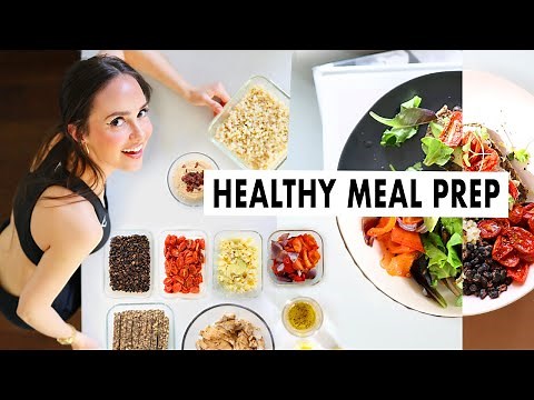 MEAL PREP | 8 ingredients for healthy, flexible recipes all week (+ shopping list)