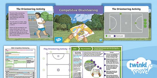 Year 6 Outdoor Adventurous Activities (OAA): Lesson 6 - Competitive Orienteering