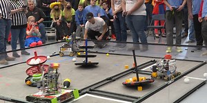 FIRST Tech Challenge robotics tournament in Bismarck