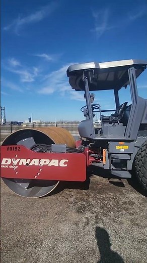 Dynapac 84-inch Compaction Smooth Drum Rollers #Dynapac #84InchRoller #roller
