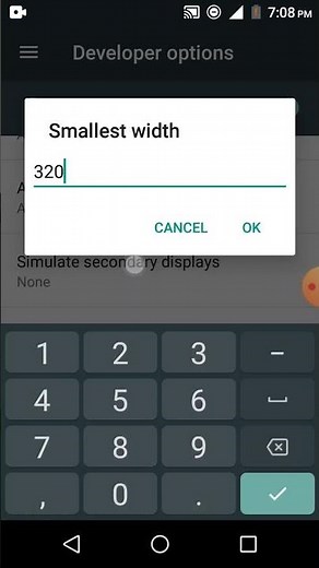 how to resize my screen