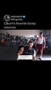 6.7K views · 2.3K reactions | CBum’s favorite bicep exercise Comment “CBUM” and I’ll send you the 8 day workout split Cbum used to win his 5th Olympia @jessejameswest @cbum | Thegymfyp | Facebook