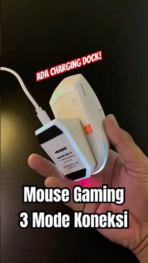 Rekomendasi MOUSE GAMING TERBAIK Dengan Magnetic Charging Dock - Nemesis Razor MQ-11