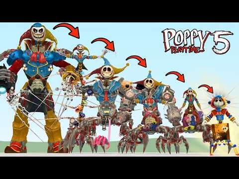 NEW DOWNGRADE OF MECHA PROTOTYPE TITAN TO BABY PROTOTYPE POPPY PLAYTIME CHAPTER 5 In Garry's Mod