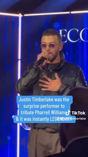 Justin Timberlake's Legendary Tribute to Pharrell