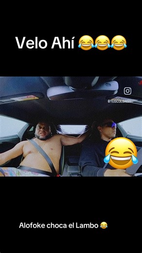 Alofoke choca el Lamborghini en Lantica junto a la fruta caerá de la Risa velo ahí planeta alofoke