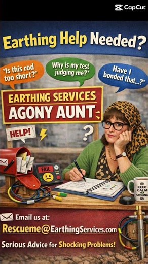 ⚡️Confessions of an Earthing Emergency⚡️Introducing the Earthing Services Agony Aunt!