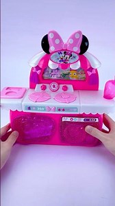 Satisfying with mini mouse kitchen toy ASMR Videos #asmr #mickeymouse #shorts #disney