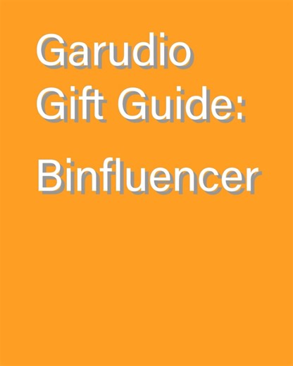 Garudio Studiage | creative collective on Instagram: "Welcome to the Garudio Gift Guide! Over the coming weeks we will be solving ALL your gifting conundrums with our handy guide to which of our products would be suitable for that special someone (or that annoying person you can never think of what to buy) in your life. It’s a one stop shop to gifting paradise! Binfluencer Is there a binfluencer in your life? Someone who loves all things bin and keeping those bins in order?Well we have the perfe
