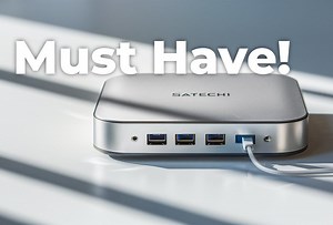 Mac Mini M4性能升级必备：Satechi Hub_哔哩哔哩_bilibili