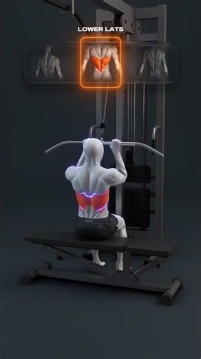 🔥 The Best Cable Pulldown Variations for Lats & Upper Back These pulldown variations target every