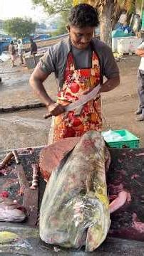 Amazing Big Pappans Fish Cutting #vibe #fishcutting #skills