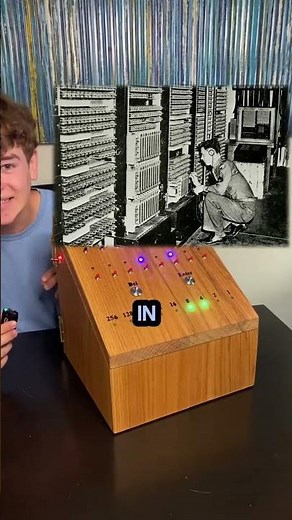 My mechanical 1960’s relay computer is done! #engineering