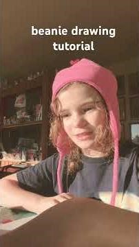 beanie drawing tutorial