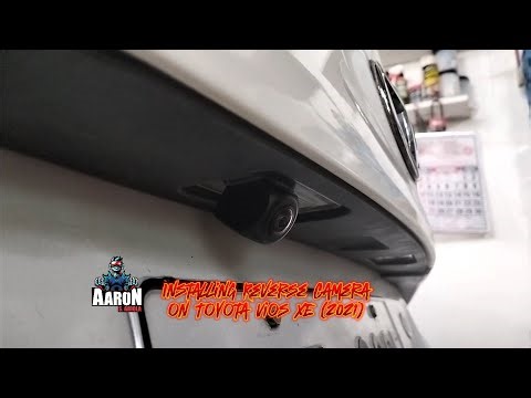 Installing Reverse Camera on Toyota Vios XE (2021)