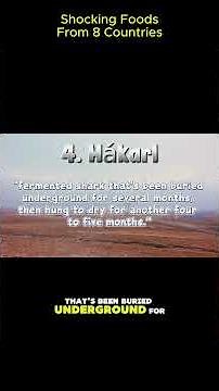 Hákarl: Why Icelanders Eat This Fermented Shark