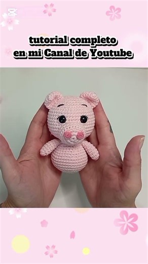 De 0 a cerdito 🐷✨ en 27 segundos (amigurumi)