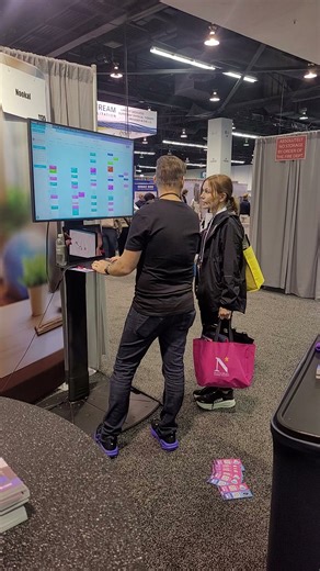 Nookal in action at APTA CSM 2026! Here’s Darren giving a quick demo on the floor. Just a few seconds, but it shows how easy it is to navigate Nookal and how it can make everyday tasks smoother for clinics. #APTACSM American Physical Therapy Association | Nookal