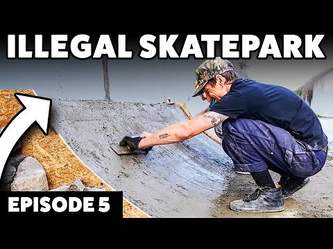 Building A Secret DIY Skatepark