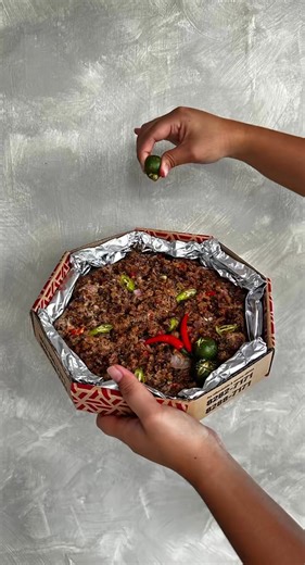 9.5K views · 14 reactions | Sisig is a sizzling Filipino favorite...