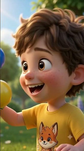 Colorful Bouncy Balls Counting Adventure | 1 to 10 #kidssongs #animation #3danimation #shorts
