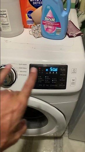 Samsung Front Load Washer 5UD Error