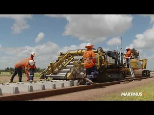 Martinus - High Production Sleeper Laying Machine