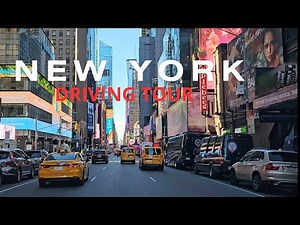 New York City Driving Tour | 4K Scenic Ride Through the Big Apple