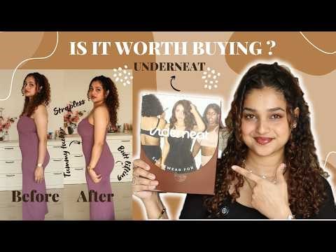 HOW TO MAKE YOUR WAIST LOOK SMALLER | Testing UNDERNEAT shape wear, bra and minimiser | What to buy?