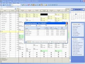 Highlighters and Shift Availability in Visual Staff Scheduler Employee Scheduling Software