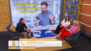 💬 Carole Malone: "If you don't want to come into the office, get another job." 📞 Sandra: "Exactly, I will." | Jeremy Vine On 5