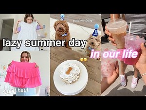 LAZY SUMMER VLOG!! | CILLA AND MADDY
