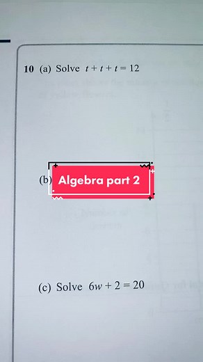 Master Algebra Techniques for GCSE #Math - Step by Step Tutorial