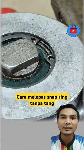 How to remove a snap ring without pliers #reaction #lifehacks #creativeideas #shorts