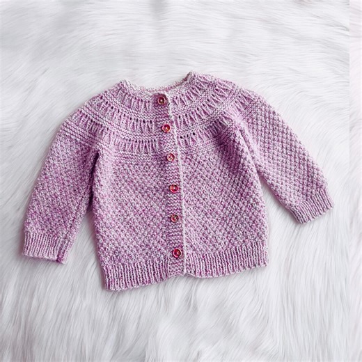 Digital PDF Knit Pattern: Easy Knit Elena Cardigan Sweater, Coat, Kids or Toddler Jacket With Video Tutorial, Knitting for Baby Patterns - Etsy