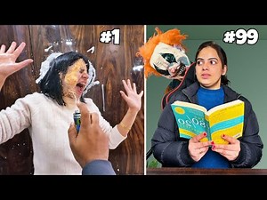 100 PRANKS in 24 HOURS REVENGE ! 😂