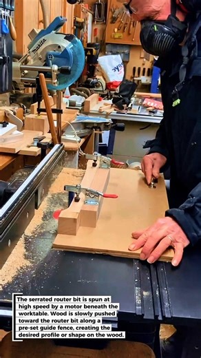 Table Router Machine: Create Wood Profiles with Maximum Detail!