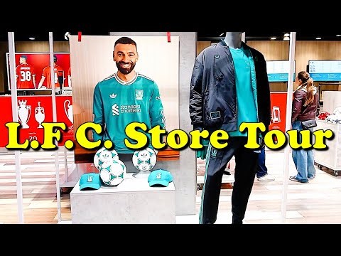 The LIVERPOOL FOOTBALL CLUB Store Tour ⚽️ Liverpool ONE 🏴󠁧󠁢󠁥󠁮󠁧󠁿