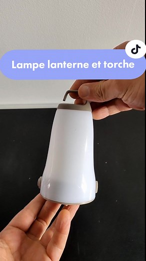 Test de la lampe lanterne torche LED - Unboxing et essai en camping