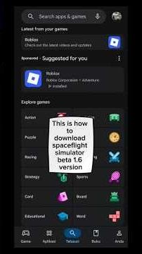 This Is How To Download Spaceflight Simulator Beta Version 1.6 #spaceflightsimulator #tutorial