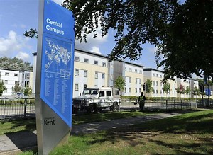 Kent university among best in UK