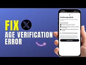 How to Fix Twitter (X) Age Verification Problem | Stop the “Verify Your Age” Pop-Up