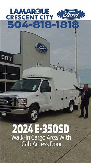 Specs and Features of the 2024 Ford E-350 Knapheide KUV Service Utility Van
