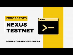 HOW TO RUN NEXUS CLI NODES ON YOUR VPS (ERRORS FIXED)