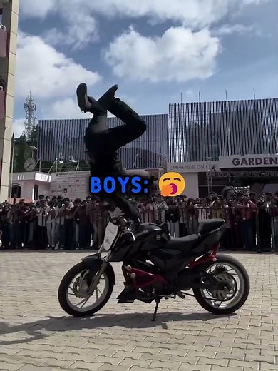 Stunts are only for men💀 #dirtbike #bike #edit #trollface #shorts