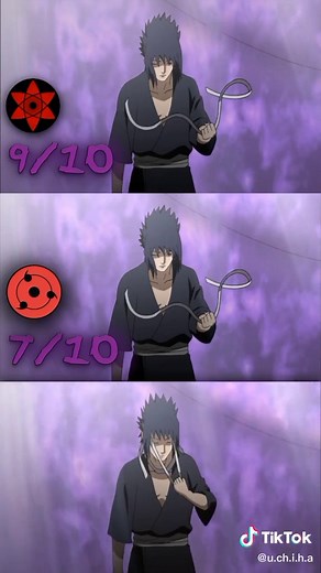 Sasuke's Eternal Mangekyou Sharingan Eyes Revealed