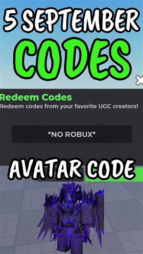 FREE UGC ITEMS! 💥 FLEX UGC CODES SEPTEMBER 2026 - ROBLOX FLEX UGC CODES 2026 - FLEX UGC