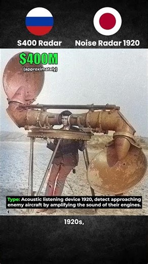 Modern Radar vs Old Radar 📡#military